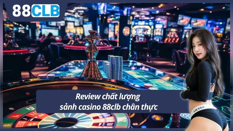 Đánh giá chất lượng sảnh casino tại 88clb